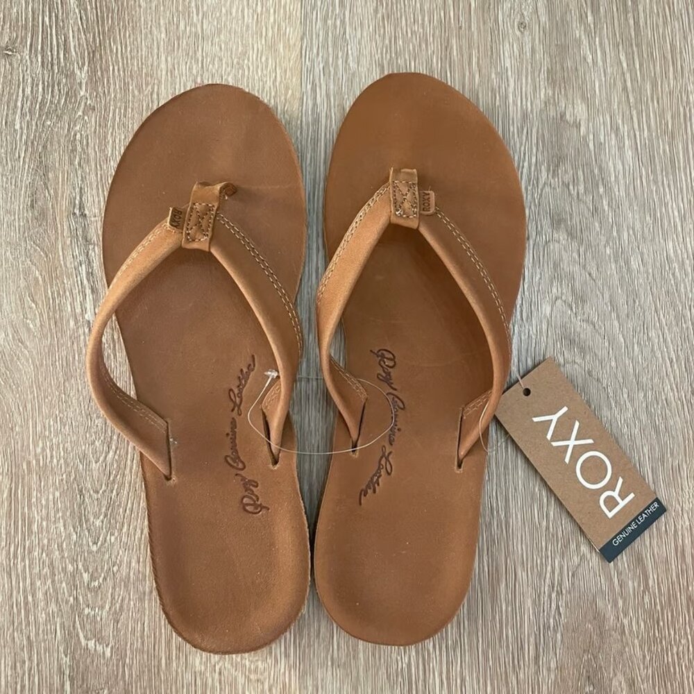 Roxy Lorraine Leather Sandal, Size 9